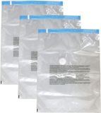 Bolsa Vacuumzakken voor kleding/textiel - Vacuum opbergzakken - 6x stuks - transparant - 80 x 100 cm