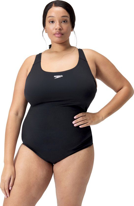 Speedo Endurance+ Medalist Dames Sportbadpak - Zwart - Maat 52