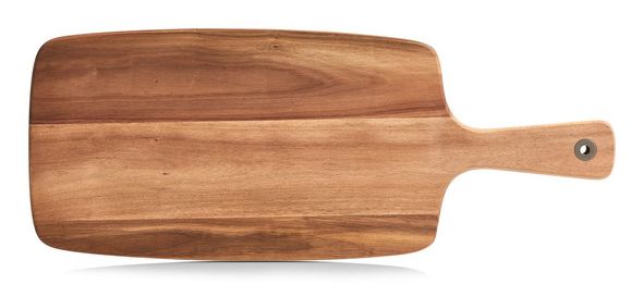 Zeller Acacia Wood Cutting Board - Rectangular - 20 x 52 cm - with Handle