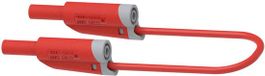 Electro PJP 2710-IEC-CD1-25R Cordon de connexion Fiche banane 4 mm Fiche banane 4 mm 25 cm Rouge 1 pièce(s)