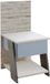 FMD Nachtkastje met 1 lade 34,2x39x69 cm zandeikenkleurig