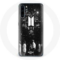 Huawei P30 Pro BTS Handtekening Members Rm Jin Jimin V Suga Jungkook J-hope Maniacase Hoesje