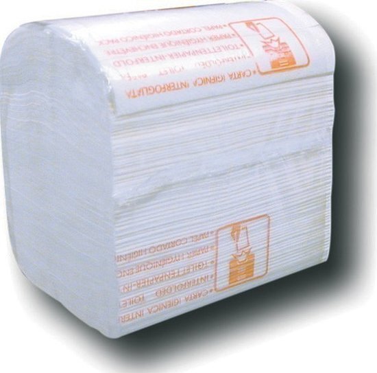 HygieneShopBasics Toiletpapier 2laags Bulkpack 36x250m 100% cellulose