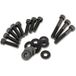 STR8 Poisson carter de kick MBK Booster et Nitro Acier noir