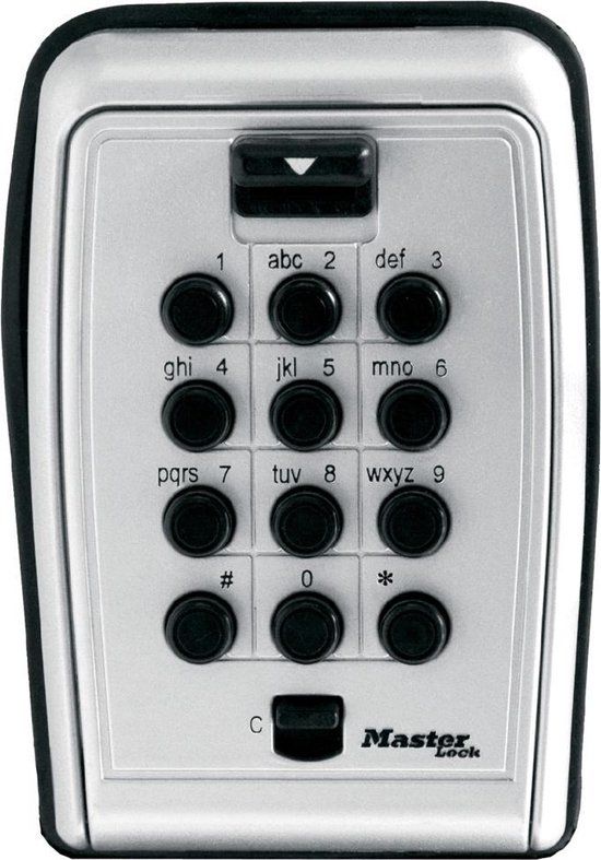 MASTER LOCK 5423EURD Sleutelkast - Wandkluis - Zwart/Grijs