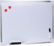 Merkloos / Sans marque Koopman International Whiteboard - met stift en wisser - 60 x 46 cm