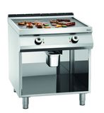 Bartscher Elektrische bakplaat, 1/2+1/2, PO