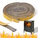 Ruban d'étanchéité auto-adhésif pour poêles et fours