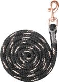 Waldhausen Lurex Rosé Snap Hook Halstertouw