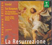 Merkloos / Sans marque Erato / Elektra La Resurrezione - Ton Koopman Edition - Handel / 2 CD BOX Pasen / The Amsterdam Baroque Orchestra - Argenta - Schlick - Laurens - De Mey - Mertens / Religieus - Vocaal Klassiek - Orkest