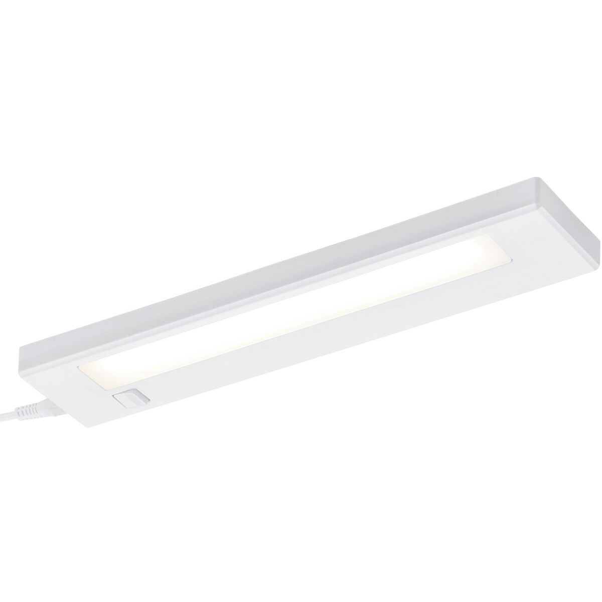 BES LED LED Keukenkast Verlichting - Trion Alyna - 4W - Warm Wit 3000K - Rechthoek - Mat Wit