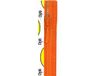 Opti Prym Ritssluiting Kunststof 4mm (niet deelbaar) Oranje #693 50 cm