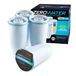 Zerowater 5-fasen Waterfilter Vervanging, NSF-gecertificeerd om Lood, Andere Zware Metalen en PFOA/PFOS te Verminderen, Verpakking van 4, Wit
