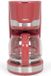LIVOO Cafetière électrique DOD201RC, 1,5 litre, 1000 watt, 12-14 tasses, rouge piment