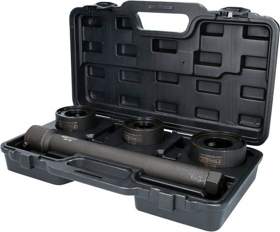 KS Tools 150.1125 Set speciale sleutels voor spoorstangen / axiale aandrijfassen, 4-dlg