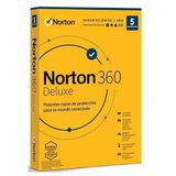NORTON 360 Deluxe 50GB Portugues 1 Gebruiker 5 Apparaat 12MO Doos