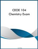 CEOE Libri GmbH CEOE 104 Chemistry Exam Paperback