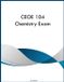 CEOE Libri GmbH CEOE 104 Chemistry Exam Paperback