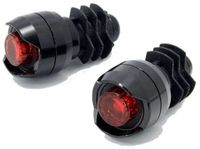 Cateye Orb Achterlicht Zwart Polyester