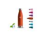 Drinkfles, 500 ml, thermosfles, BPA-vrij, roestvrijstalen waterfles, lekvrij, metalen fles, 18/8 roestvrij staal, thermosfles voor school, kantoor, reizen, camping, koffie