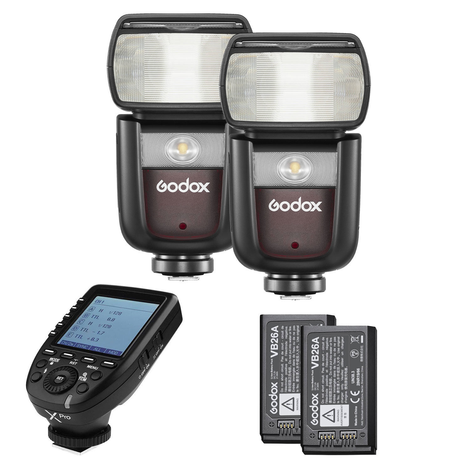 Godox Speedlite V860III Canon Duo X-Pro Trigger Kit