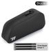 Sac de vélo - Sac de tube supérieur - 1 litre - TPU - Coque rigide - Étanche - Noir