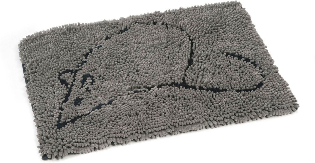 Dog Gone Smart Dirty Cat - Droogloopmat Kat - Grijs - 60x40 cm