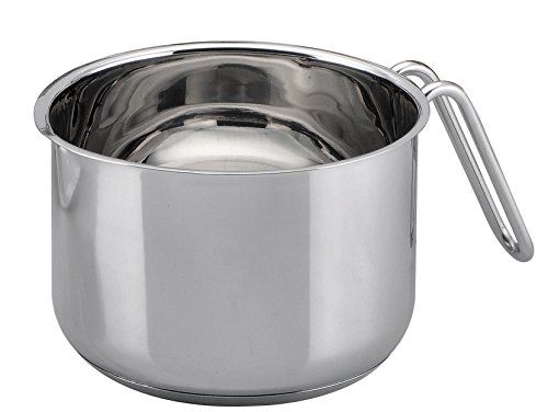 GSW Montreal melkpan - 14 cm - roestvrij staal - zilver