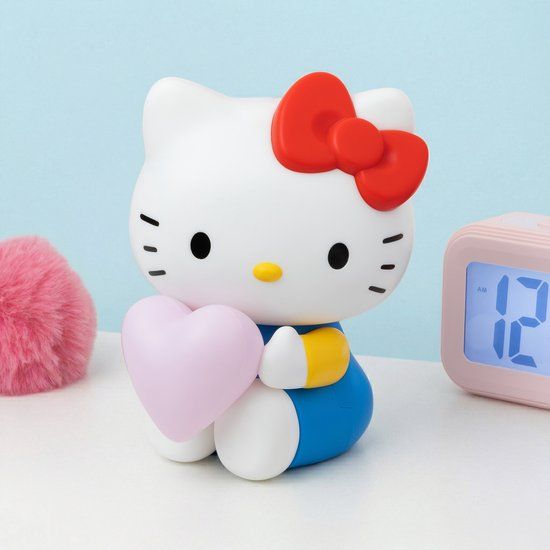 Hello Paladone Hello Kitty 3D-Vormige Lamp met Hart