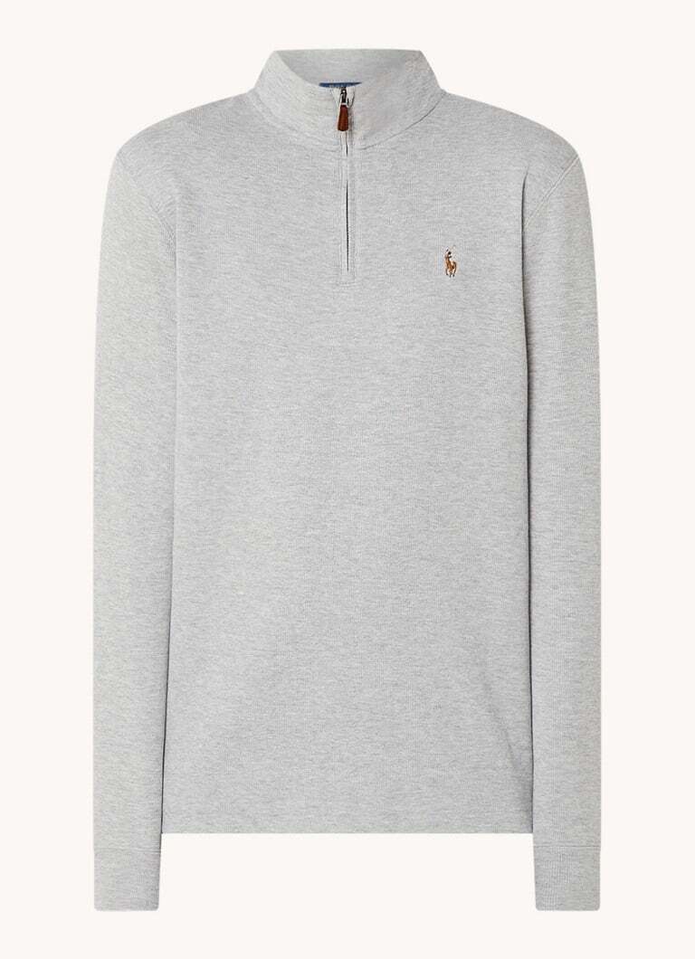 Ralph Lauren Ralph Lauren Fijngebreide pullover met halve rits