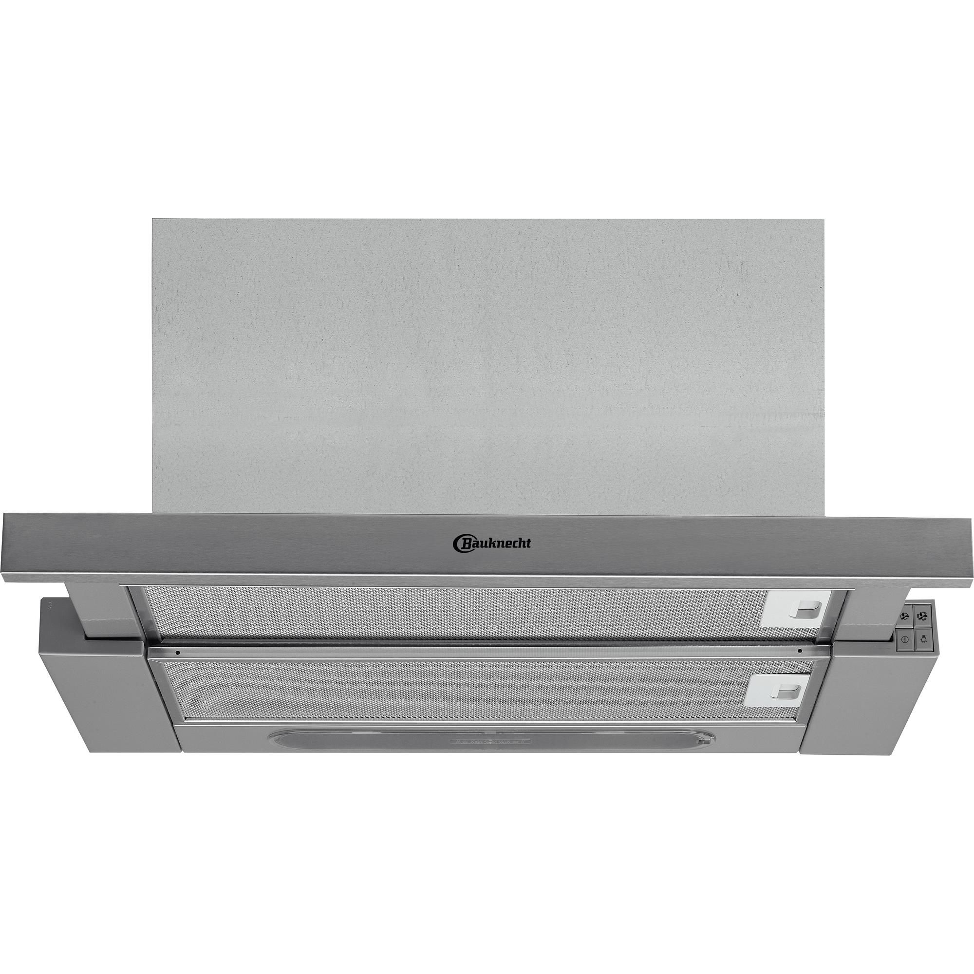 Bauknecht DBAH 65 LM X - Afzuigkap - Muurmontage - RVS - 448 m³/uur