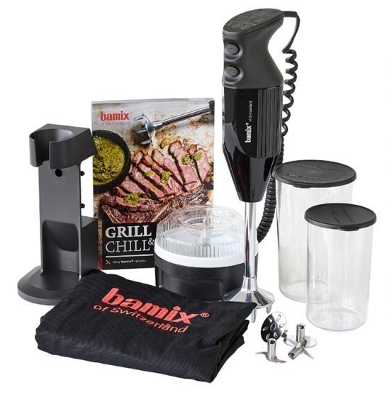 Bamix m200 bbq-box grill & chill staafmixer zwart