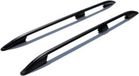 OMAC Barreaux de toit Aluminium Gris & Noir | Mercedes Citan/Maxi 2012-2021 | Renault Kangoo/Maxi 2008-2021 | Noir L2