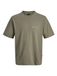 Jack & Jones T-shirt Jprblaowen Ss Branding Tee Sn 12292397 Smokey Olive Mannen Maat - XL