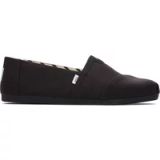 TOMS Heren gerecycled katoen AlpargataLoafer Flat, Zwart, 40 EU