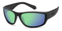 Polaroid PLD 2166/S Matte Black Green 62/17/130 Men's Sunglasses
