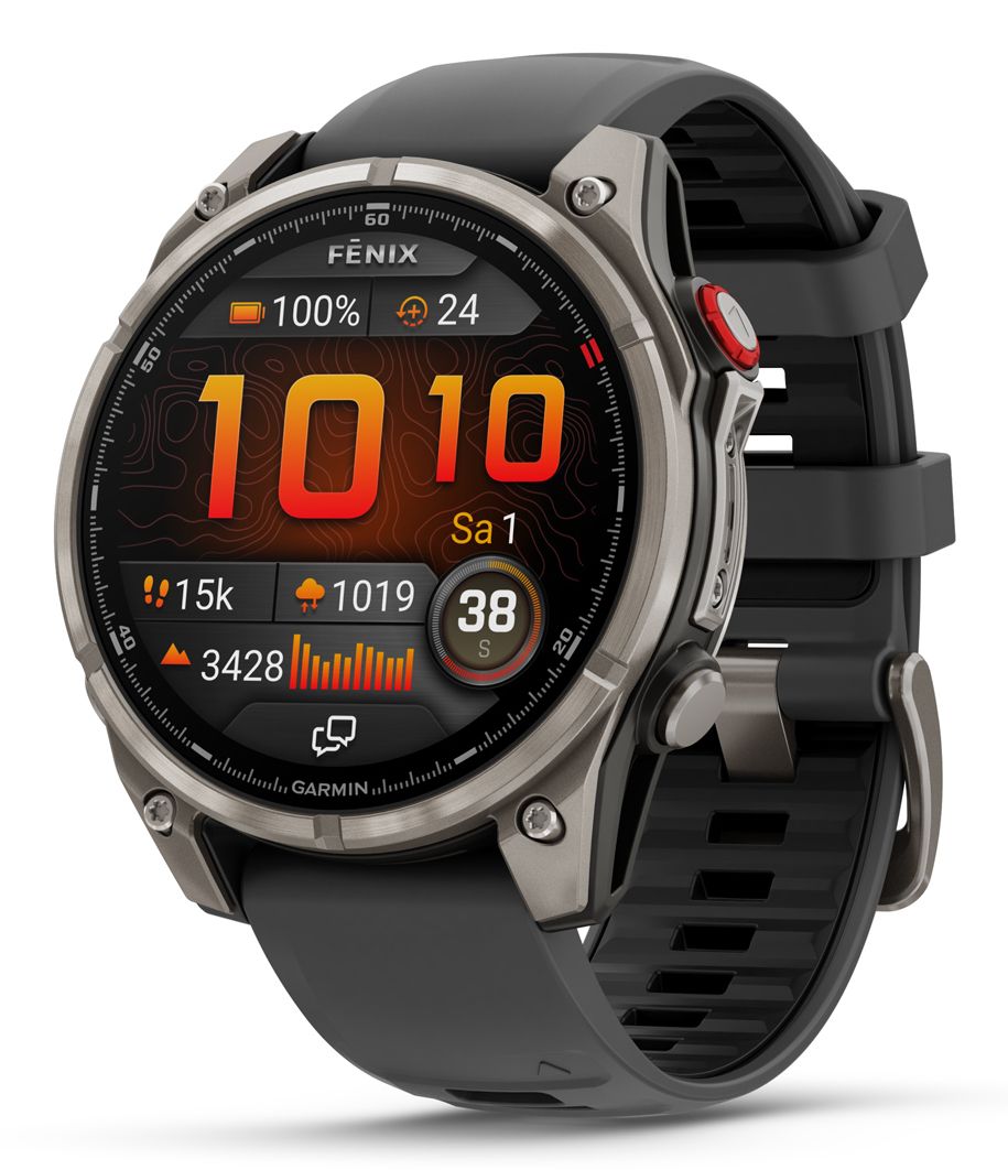Garmin fēnix 8 Pro Smartwatch - 47mm, AMOLED, GPS, Titanium
