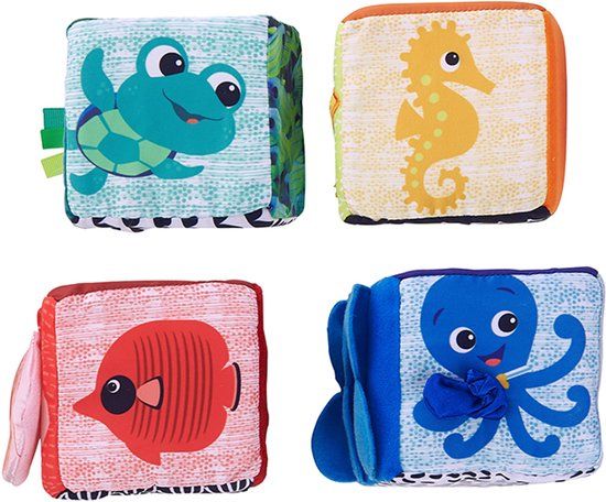 Baby Einstein Zachte babyblokken explore & discover - vanaf 3 maanden