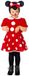 Minnie Mouse Costume Fille RougeBlanc / Beige Polyester Taille 110