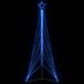VidaXL Led-kerstboom 525 leds 302 cm blauw