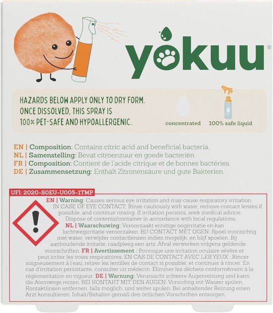 Yokuu Probiotische Allergenenspray Navulling