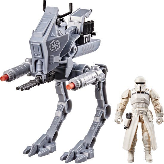 Star Wars ActionVerse AT-RT en Imperial Remnant AT-RT Driver - Actiefiguur 11cm