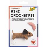 folia 23915 - Mini-haakpakket SAUSAGE DOG