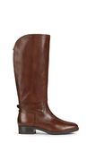 GEOX Felicity Dames Overknee Laarzen Bruin Leer Maat 40