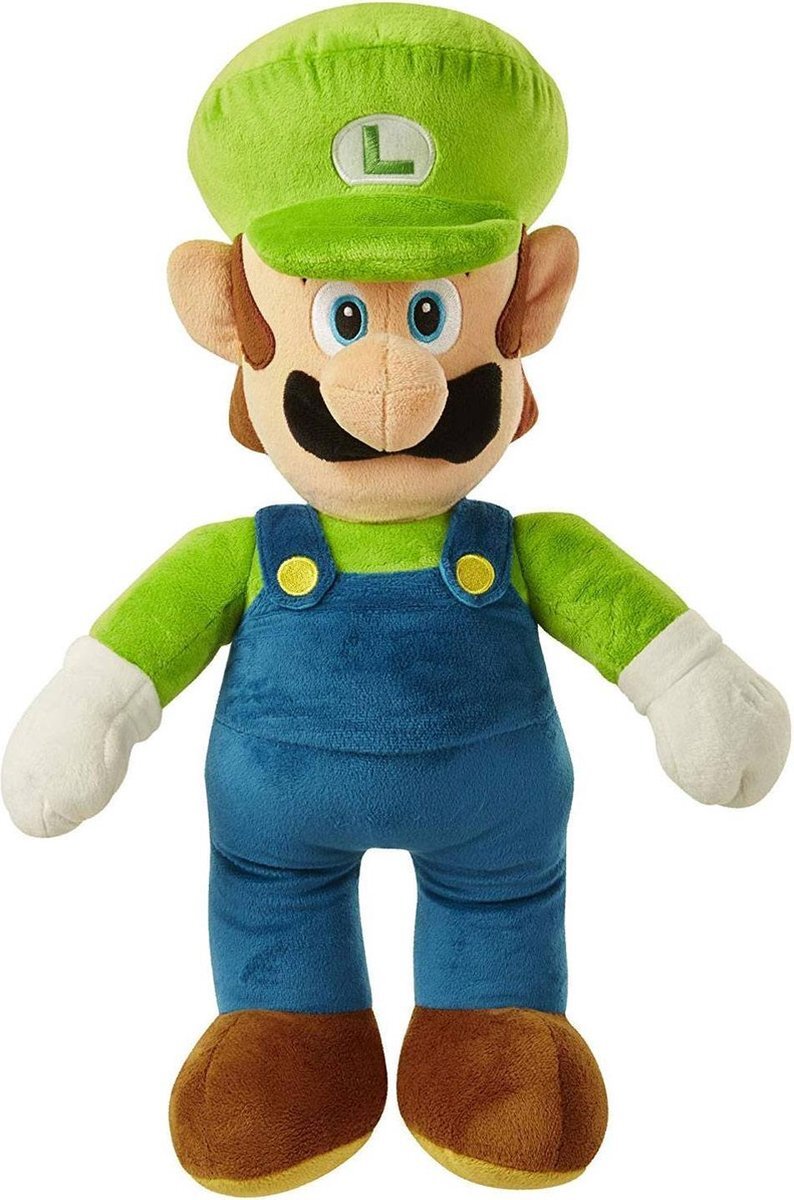 Jakks Pacific Super Mario Pluche - Luigi (50cm)