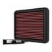 K&N Vervangingsluchtfilter compatibel met Ducati Streetfighter V4 / Panigale V4 (S) / Multistrada V4 (S) / Panigale V4/SP2 2022- (DU-1118)