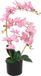 vidaXL Kunstplant orchidee met pot 65 cm roze