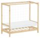 OEM Kiefer Kinderbed met voetbaldoel, 70x140 cm, inclusief matras