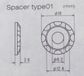 hoco parts b.v drc beslag voor auto dp-9012 / rouge type 1 neuf