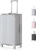 Voyagoux® Reiskoffer Large - 113L - Zilver